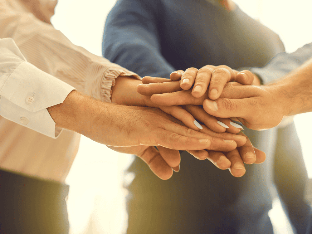 Photo of woman comforting another woman