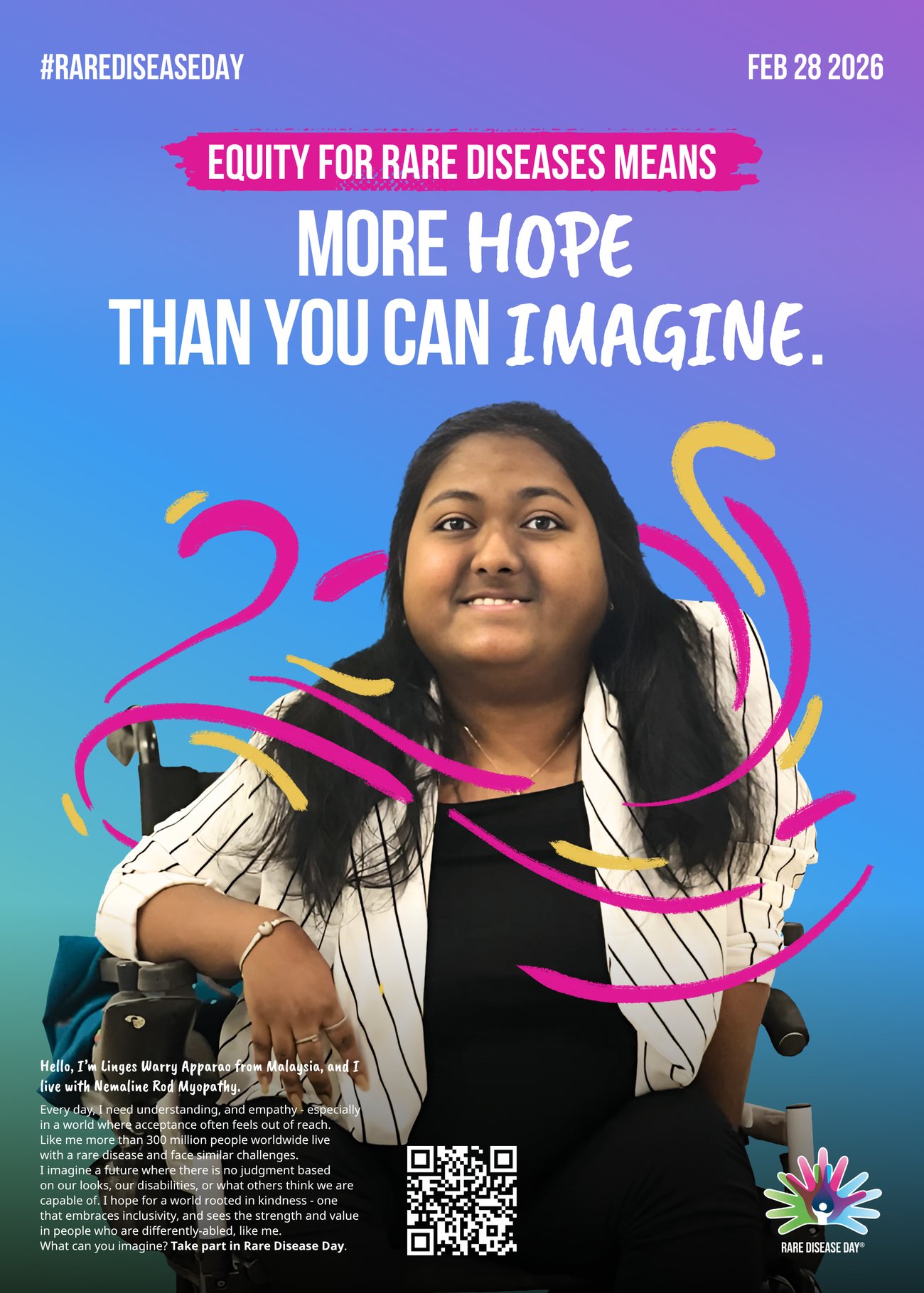 Official Rare Disease Day poster