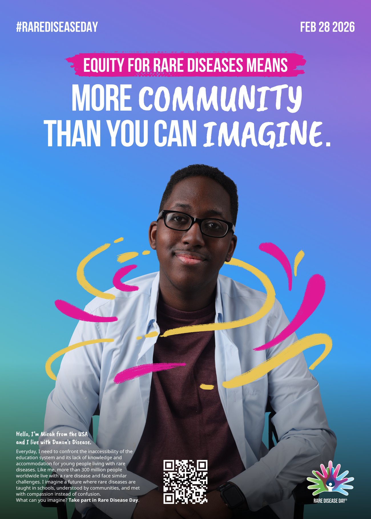 Official Rare Disease Day poster